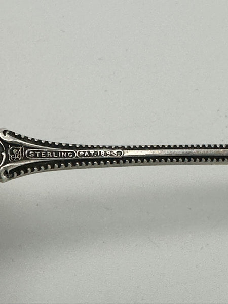 Horseradish Serving Spoon. Towle Sterling Silver Old Colonial Pattern. 6 3/8"